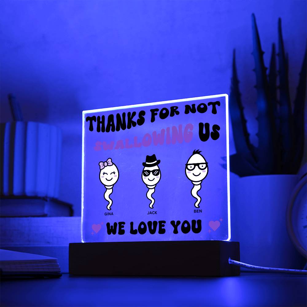 Mother's Day Gift 2 - Acrylic Square Plaque