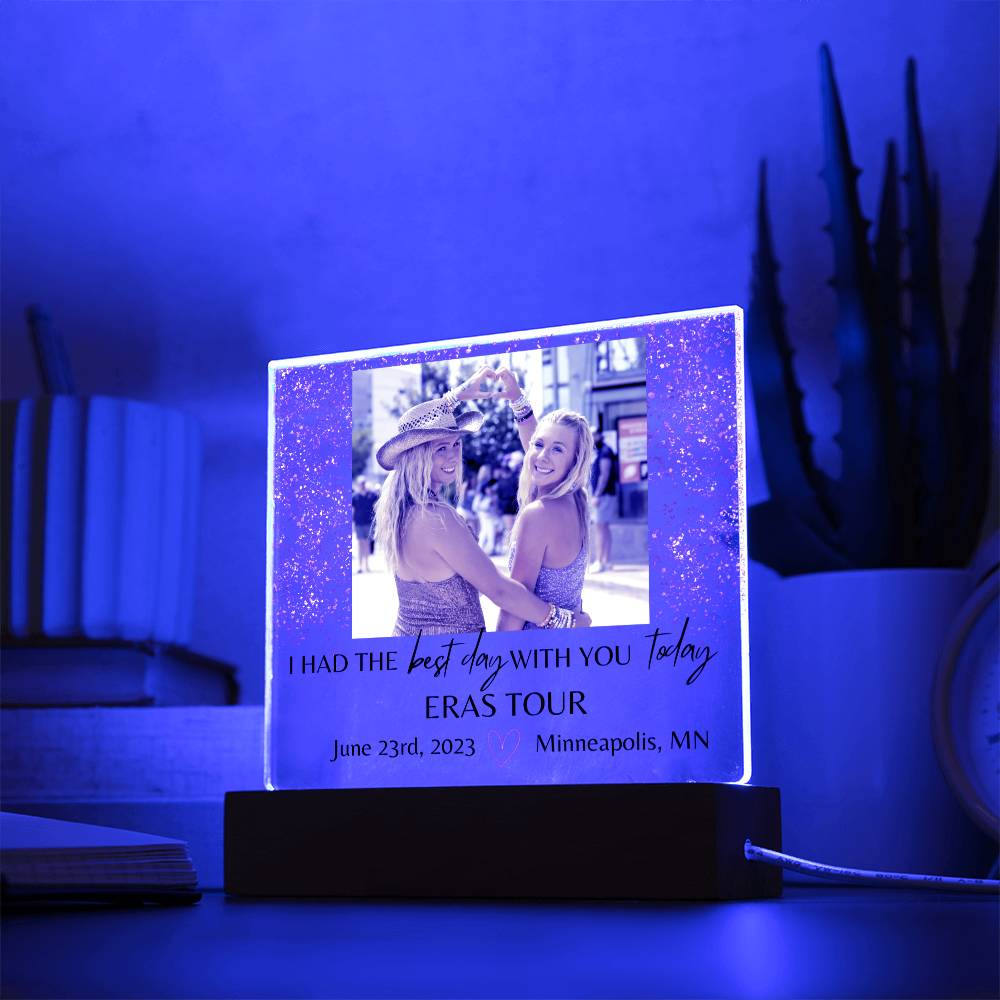 Eras 1 Black Acrylic Plaque