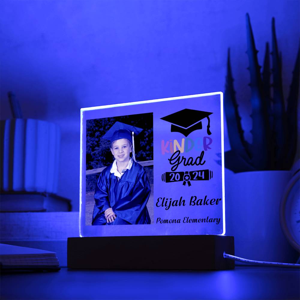 Custom Graduation Gift - Acrylic Square Plaque 4