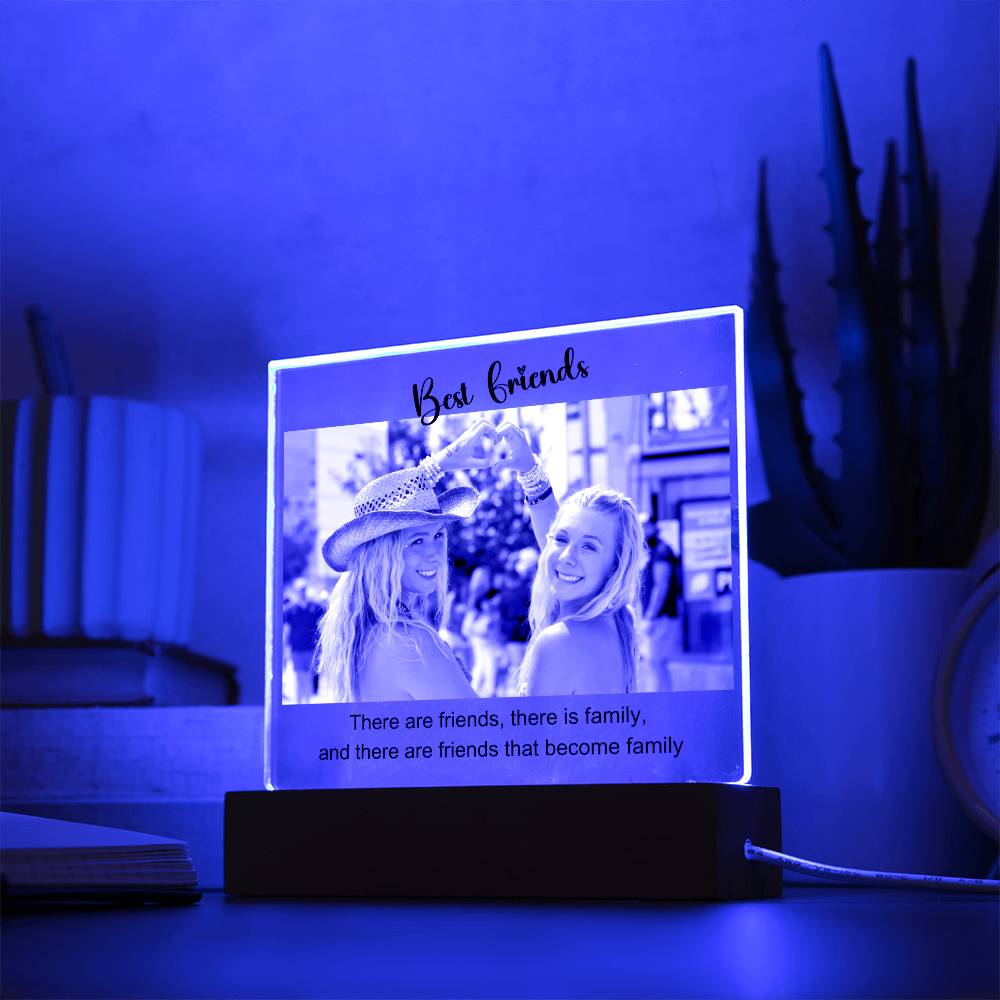 Besties10 Acrylic Plaque