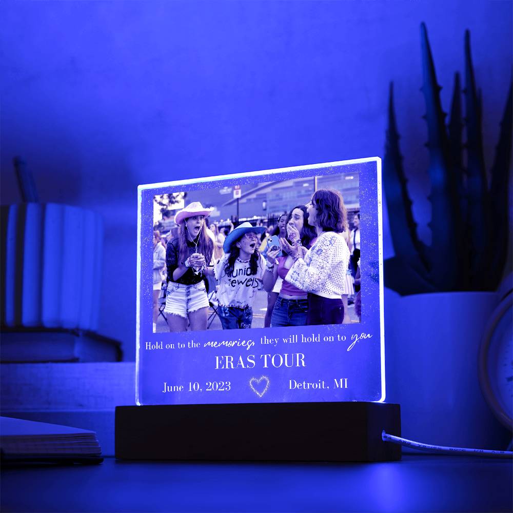 Eras Tour Concert Memory Plaque 1