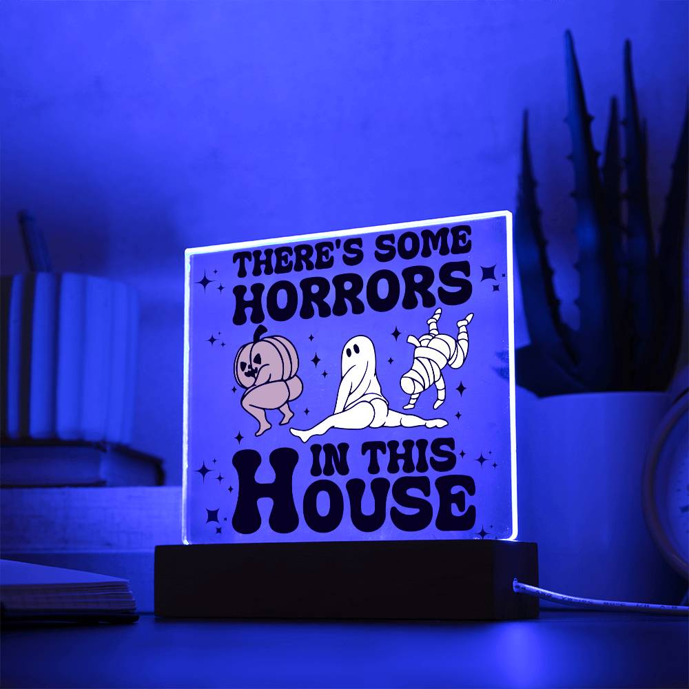 Halloween Decoration 1 - Acrylic Square Plaque