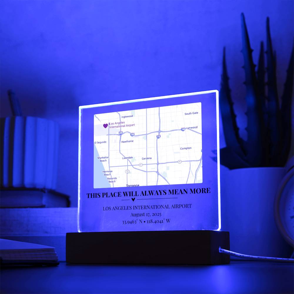Streetmap Plaque 1