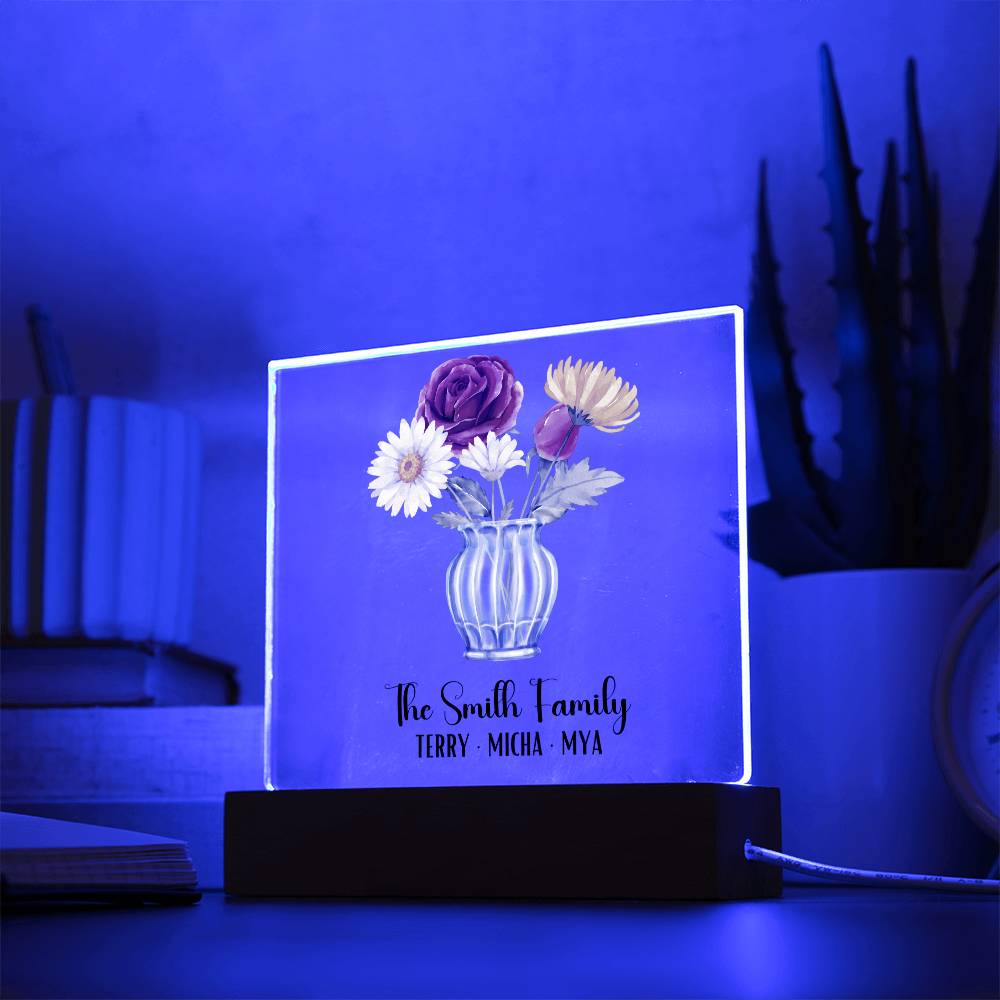 The Smith Family Acrylic Plaque
