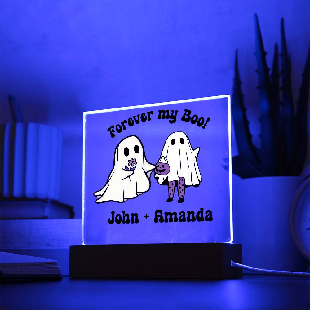 Halloween Personalized Decoration 3 - Acrylic Square Plaque