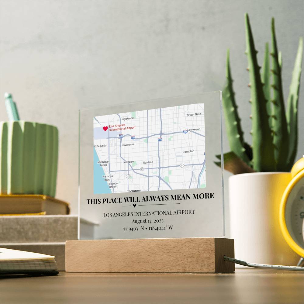 Streetmap Plaque 1