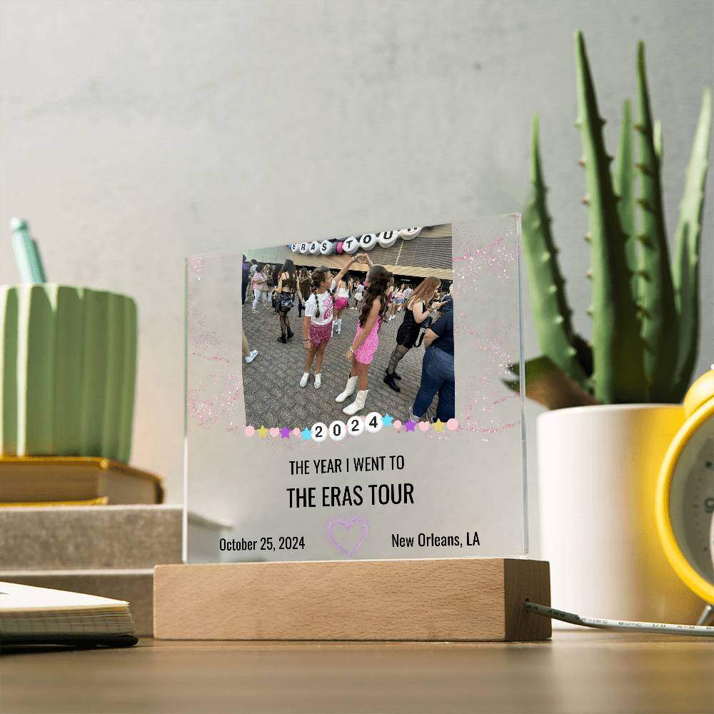 Eras Tour 2024 Acrylic Plaque