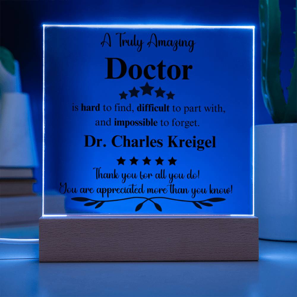Dr. Charles Kreigel
