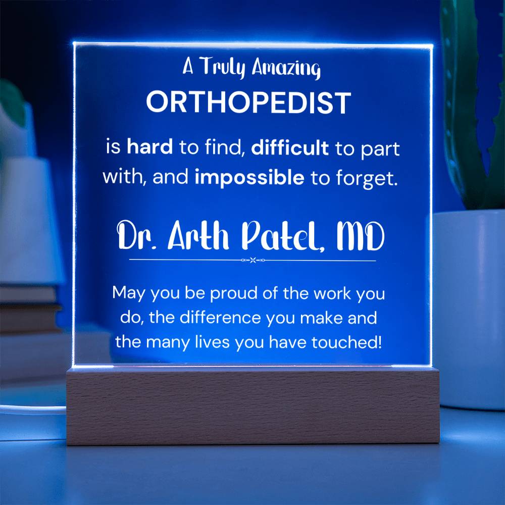 orthopedist custom