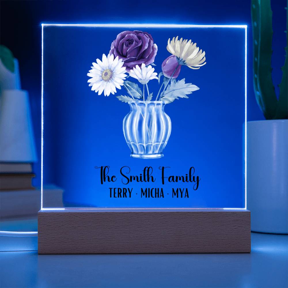 The Smith Family Acrylic Plaque