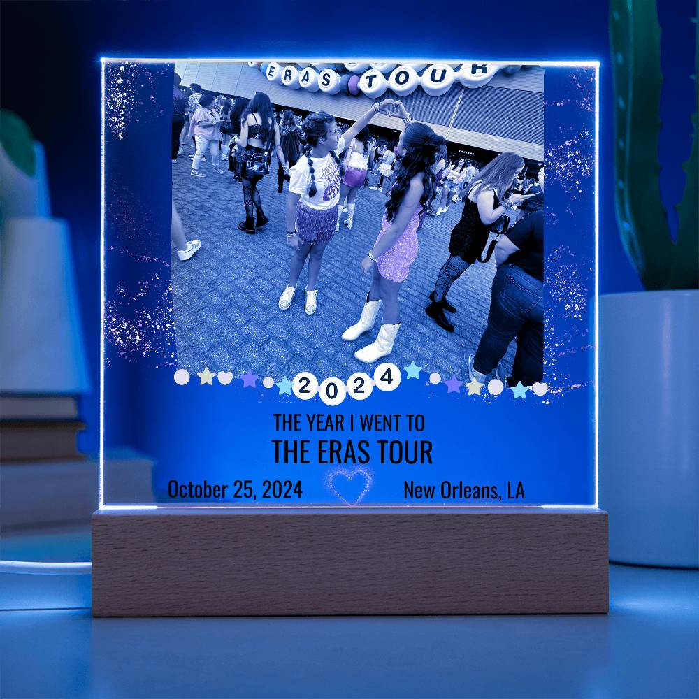 ERAS2024 Acrylic Square Plaque 2