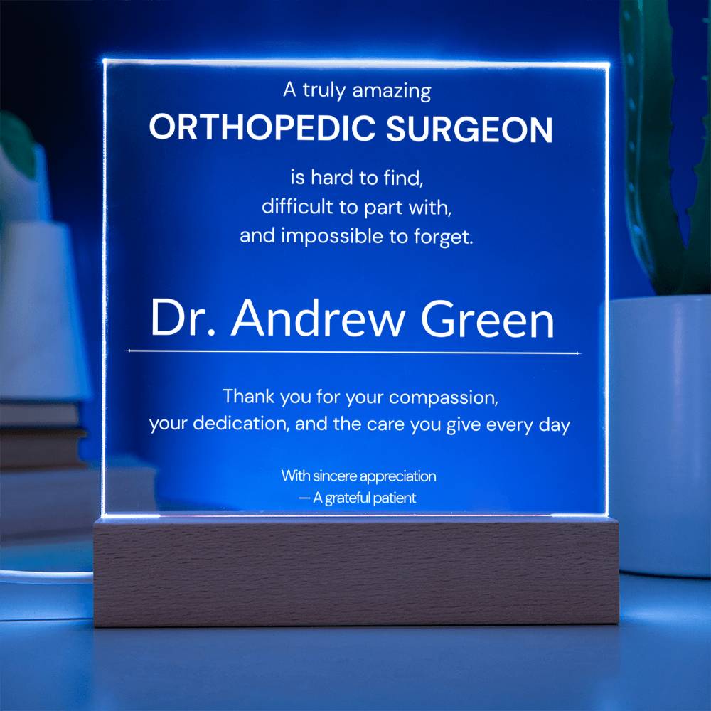 orthopedic surgeon