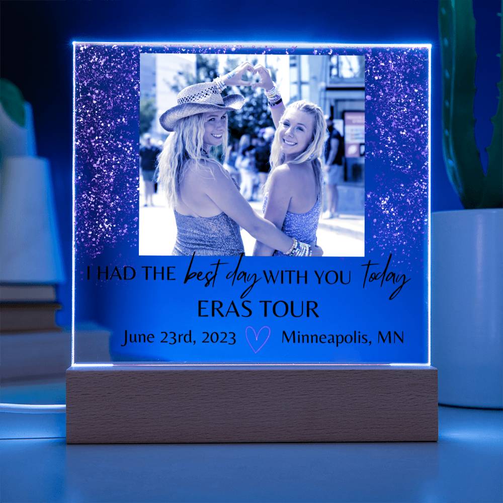 Eras 1 Black Acrylic Plaque