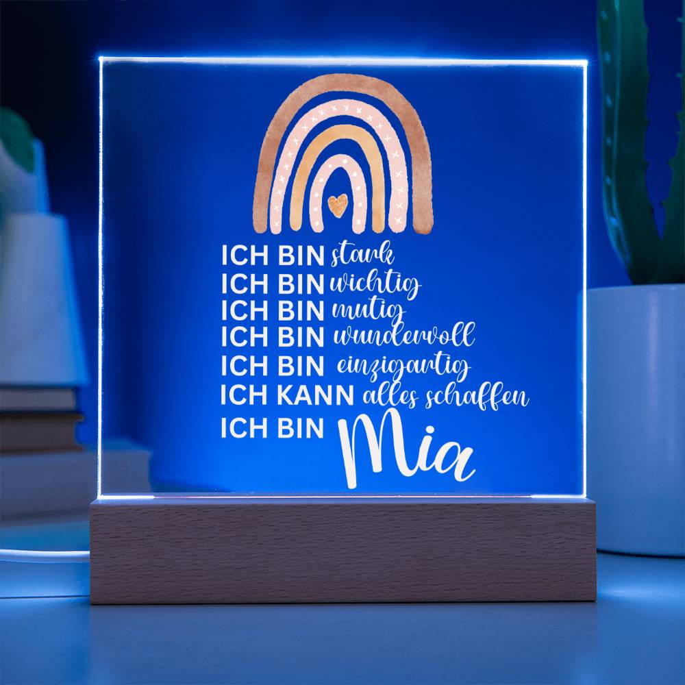 Mia Rainbow Acryl 1