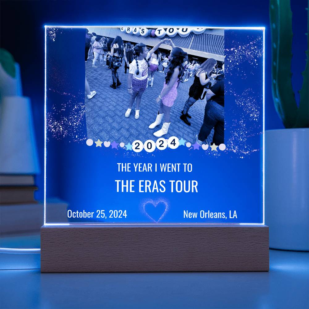 Eras Plaque 2024 White