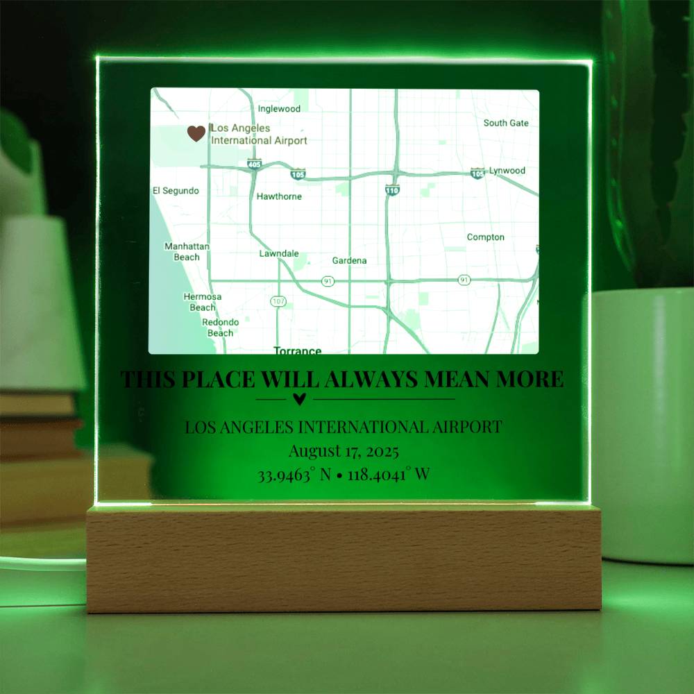 Streetmap Plaque 1
