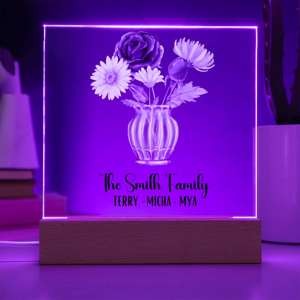 The Smith Family Acrylic Plaque