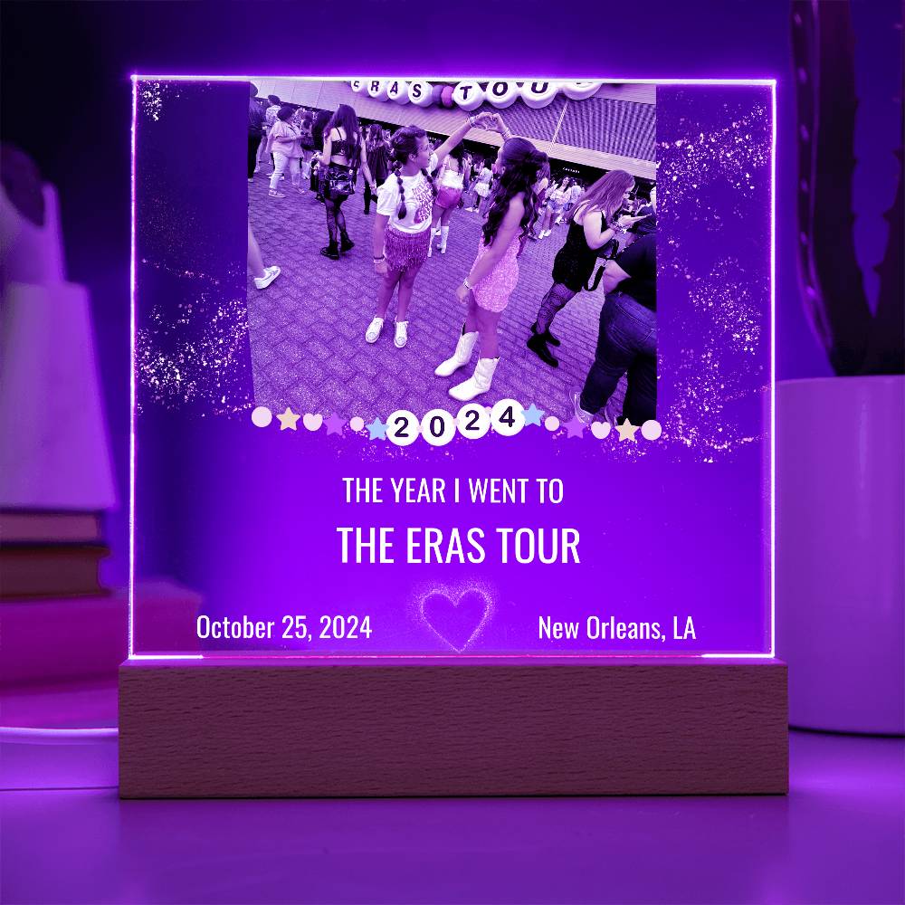 Eras Plaque 2024 White