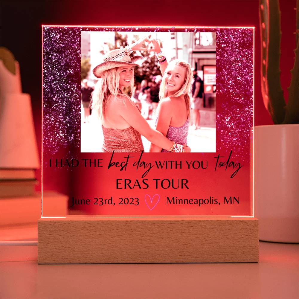 Eras 1 Black Acrylic Plaque