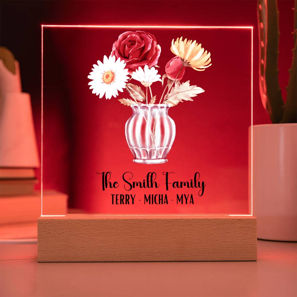 The Smith Family Acrylic Plaque