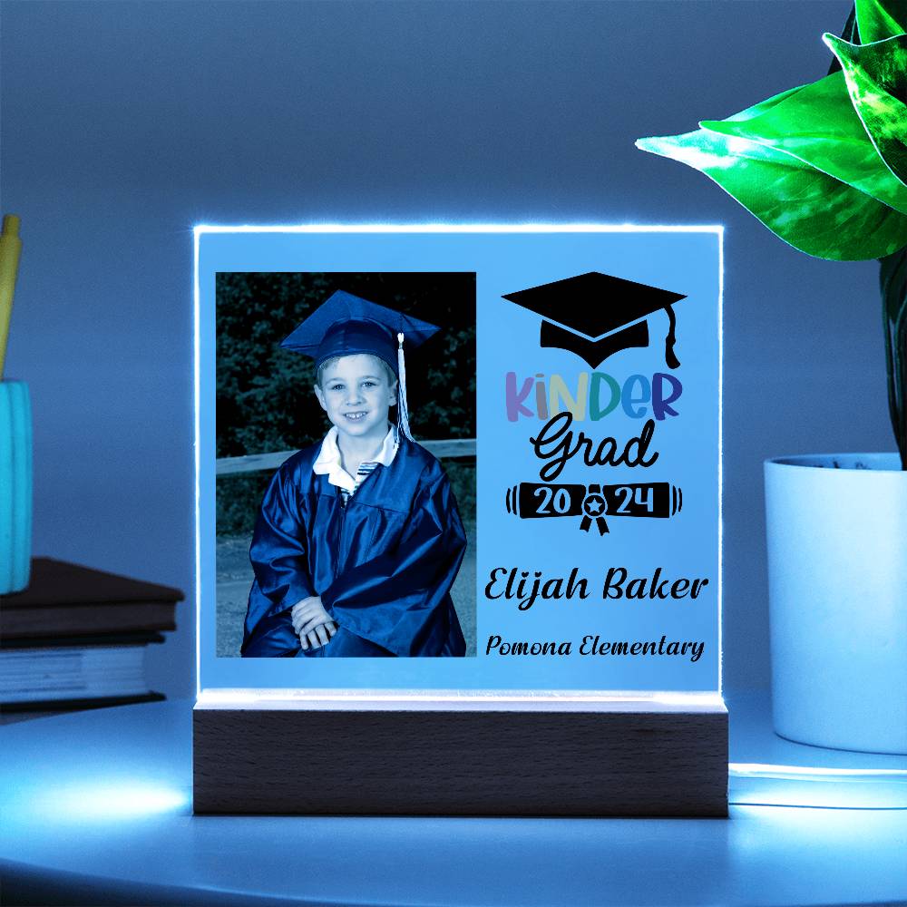 Custom Graduation Gift - Acrylic Square Plaque 4