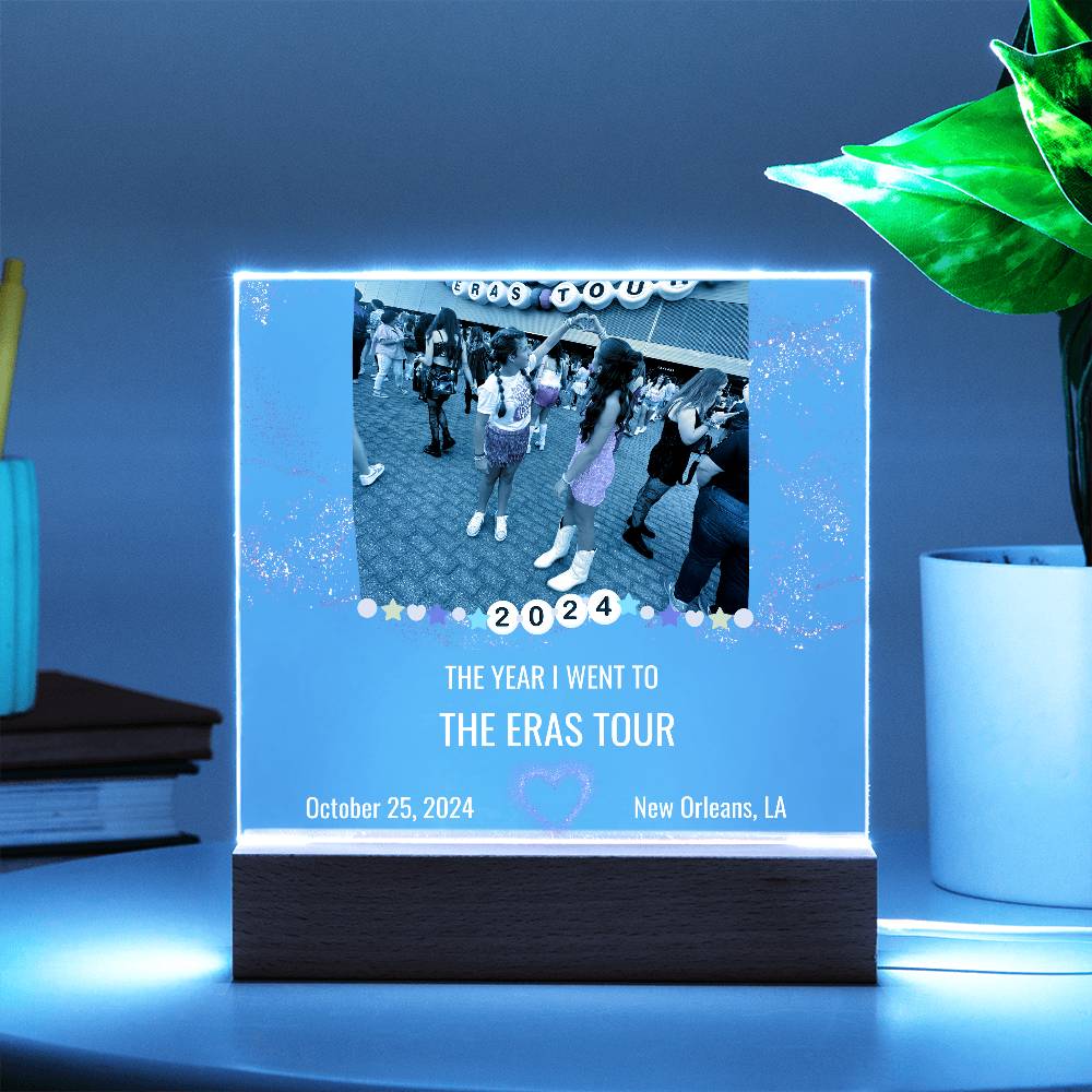 ERAS2024 Acrylic Square Plaque 6 - ERAS2024white