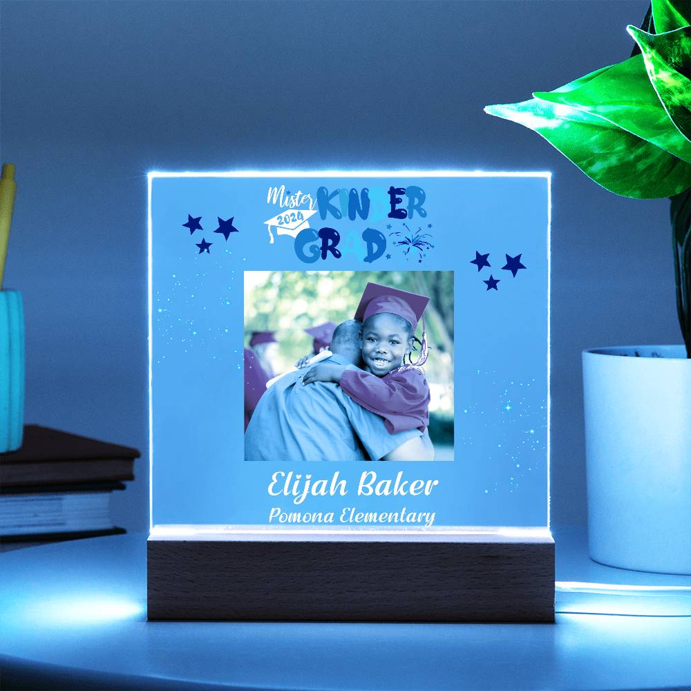 Custom Graduation Gift - Acrylic Square Plaque 6