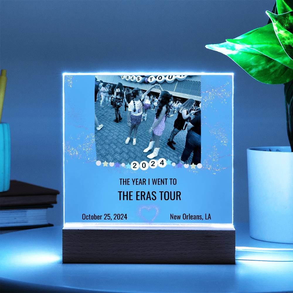 Eras Tour 2024 Acrylic Plaque
