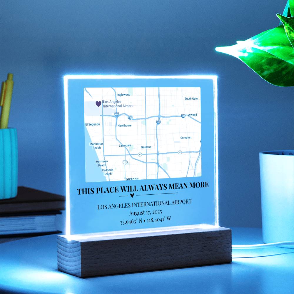 Streetmap Plaque 1