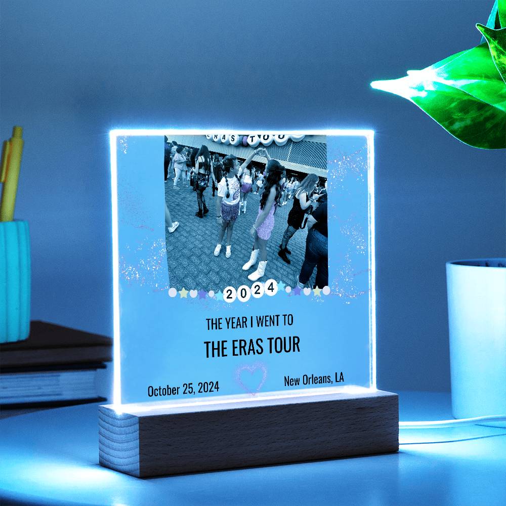 Eras Tour 2024 Acrylic Plaque