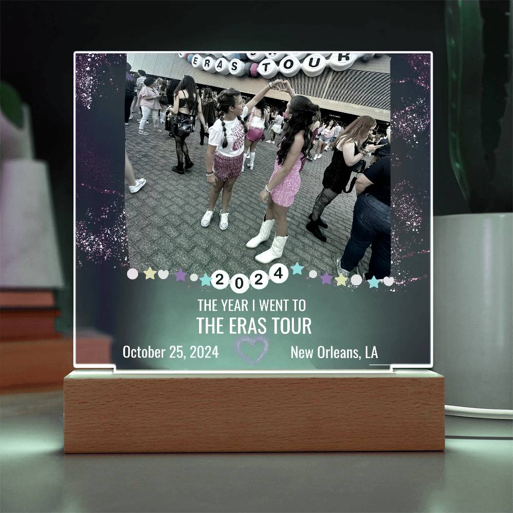 ERAS2024 Acrylic Square Plaque 6 - ERAS20241white