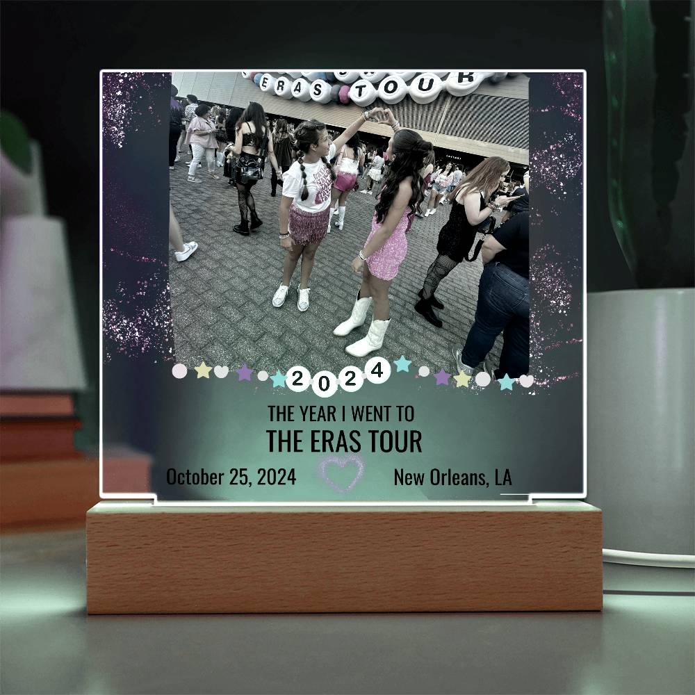 ERAS2024 Acrylic Square Plaque 2