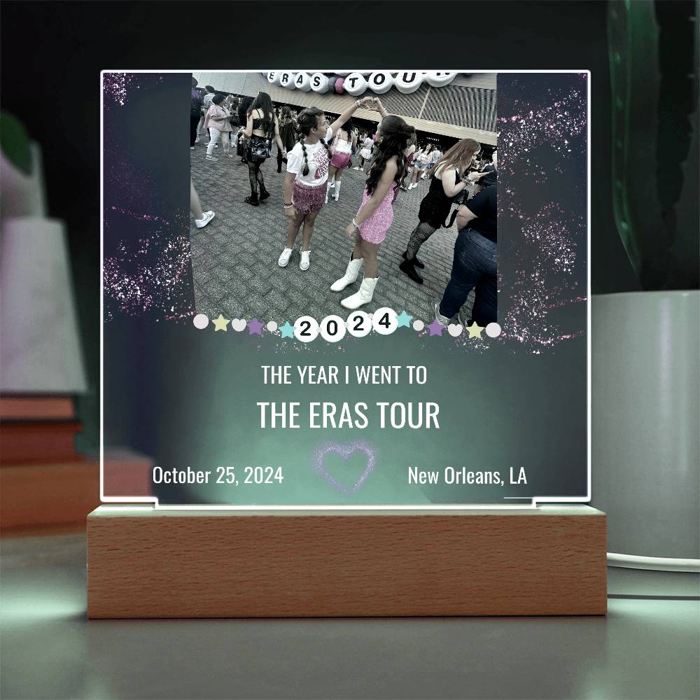 ERAS2024 Acrylic Square Plaque 6 - ERAS2024white
