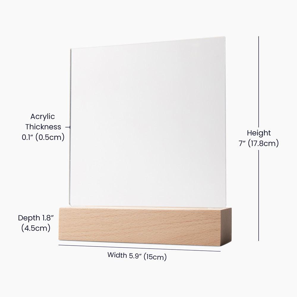 Tochter Definition Acryl Platte Poster