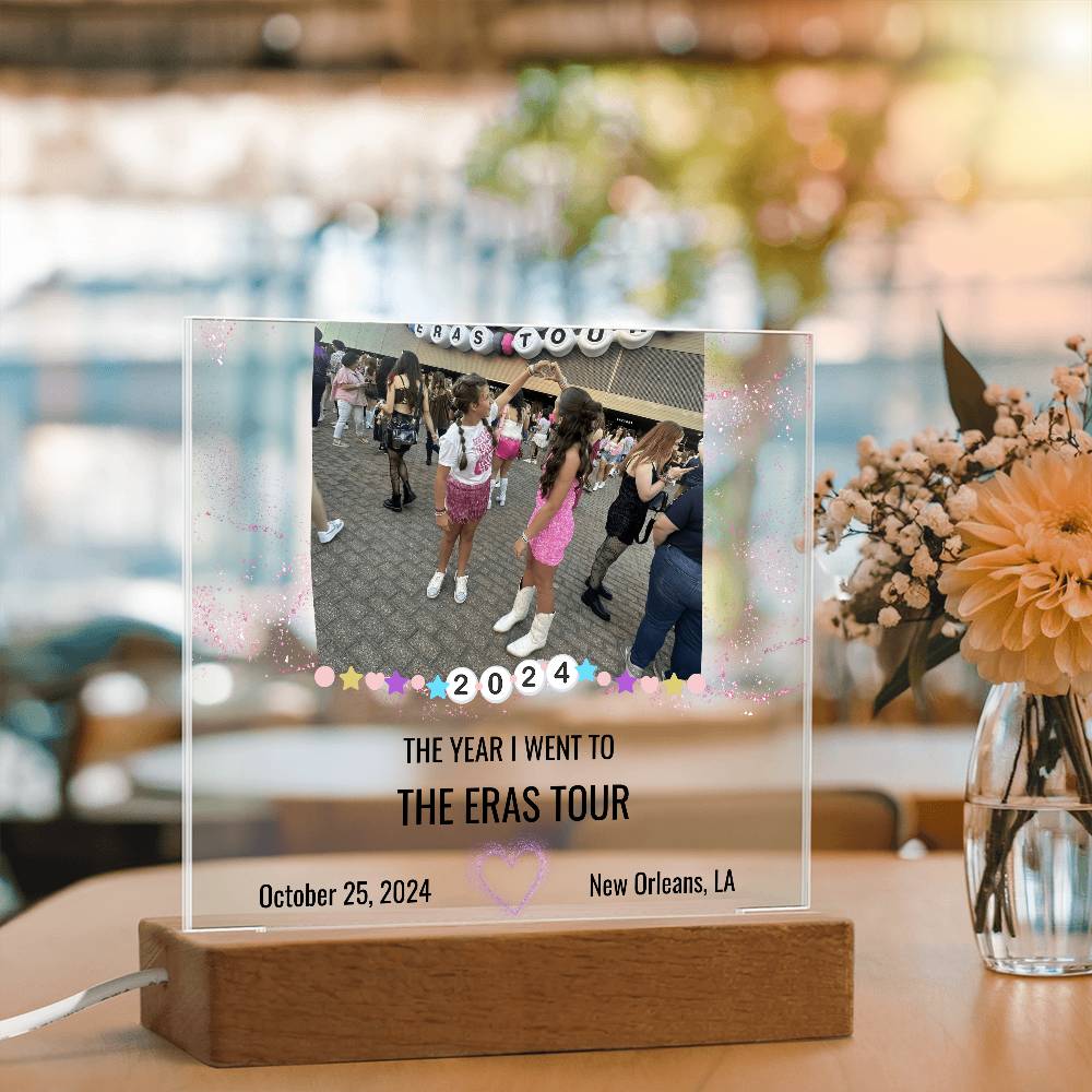 Eras Tour 2024 Acrylic Plaque