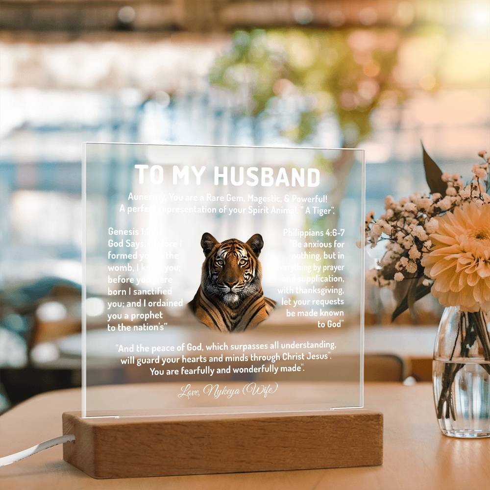 Custom Order Plaque