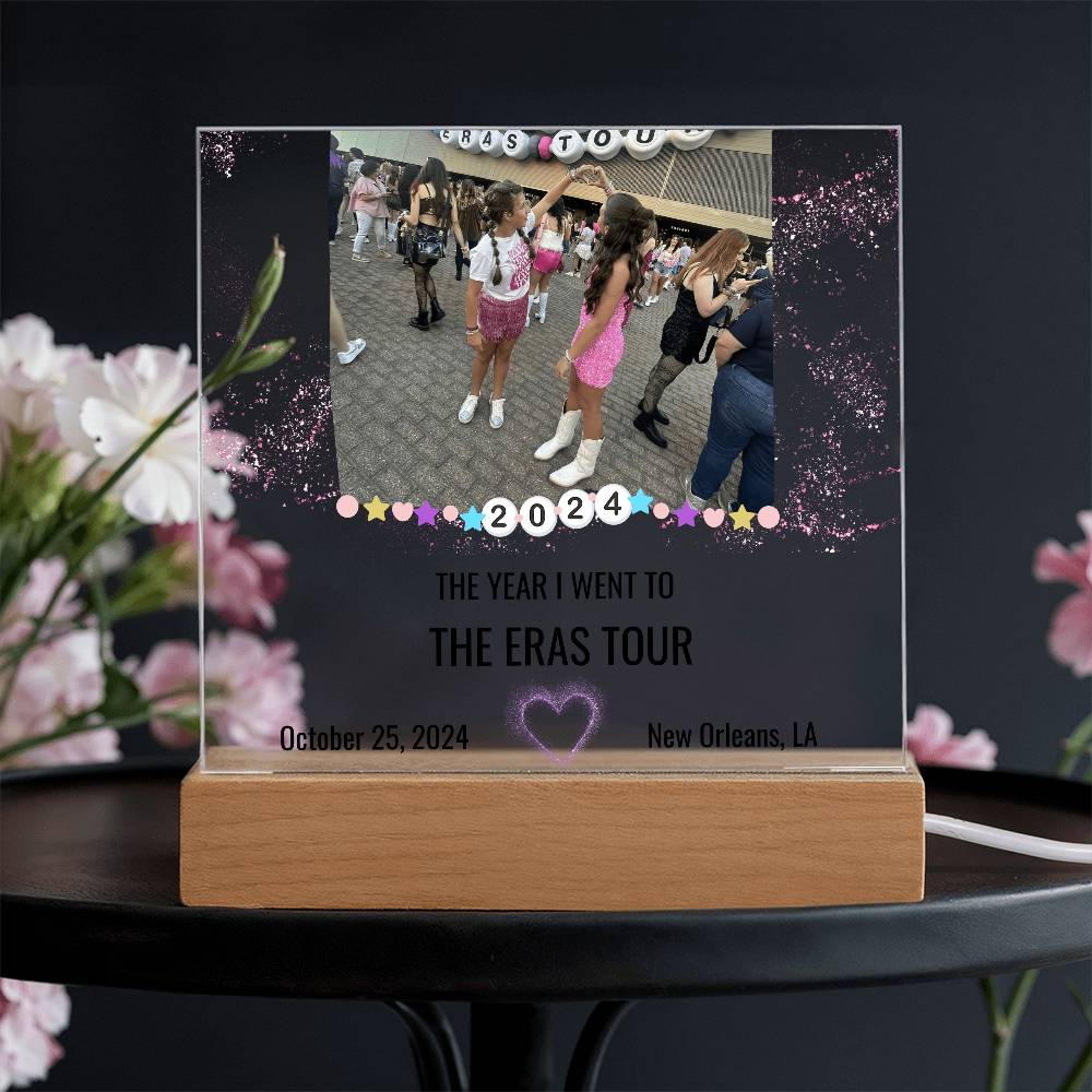 Eras Tour 2024 Acrylic Plaque