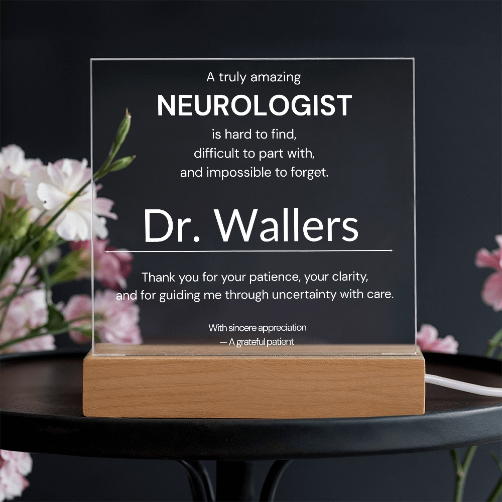 Personalized Neurologist Appreciation Gift from Patient