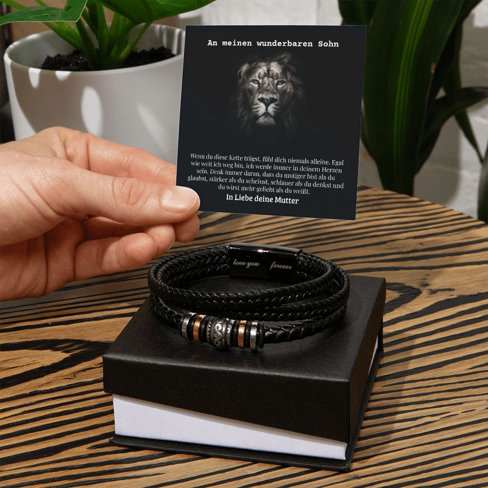 Ich Werde Immer In Deinem Herzen Sein - Love You Forever Bracelet