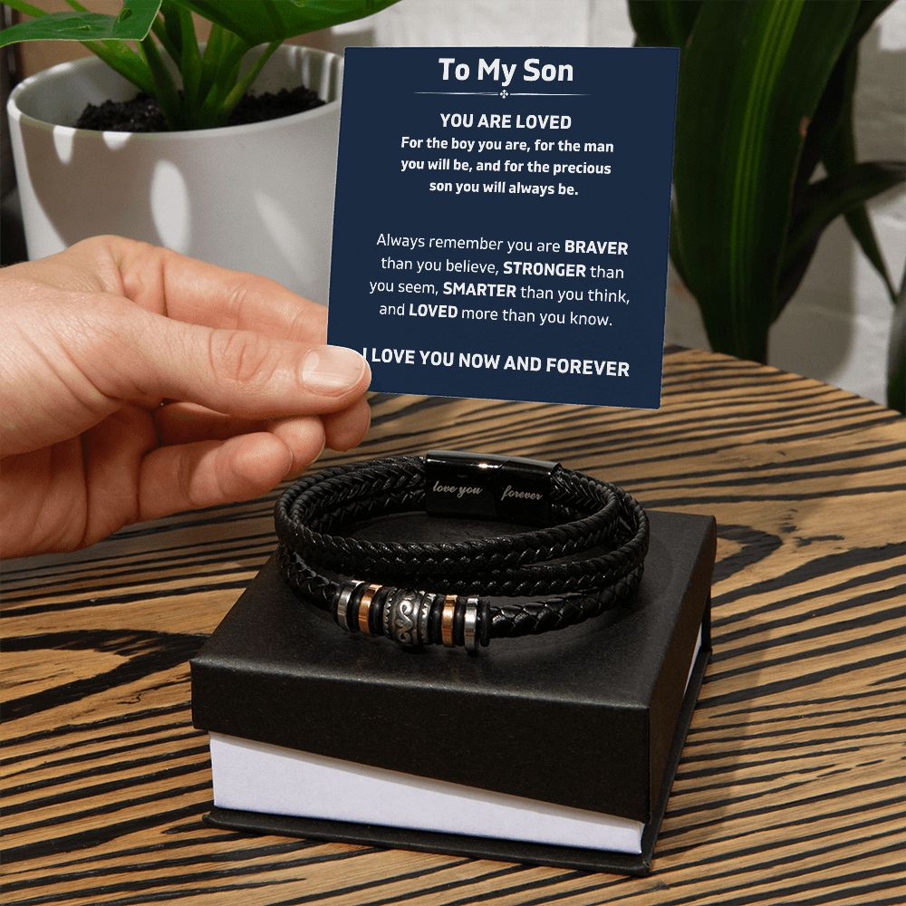 You Are Loved More Than You Know - Love You Forever Bracelet