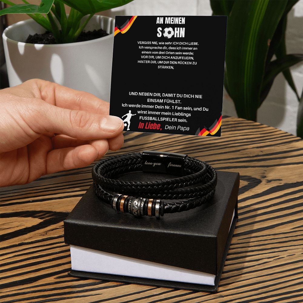 Vergiss Nie, Wie Sehr Ich Dich Liebe - Love You Forever Bracelet