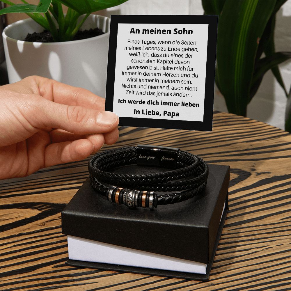 Halte Mich Für Immer In Deinem Herzen - Love You Forever Bracelet