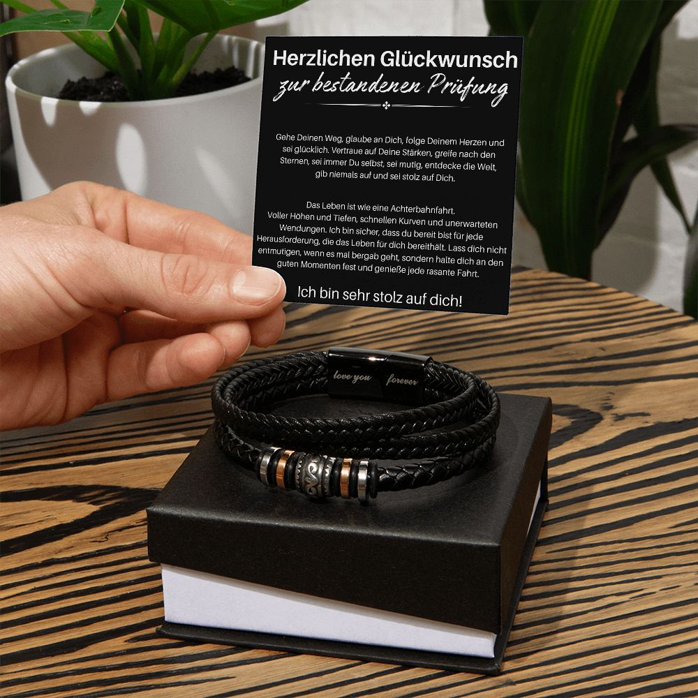 Ich Bin Sehr Stolz Auf Dich - Love You Forever Bracelet