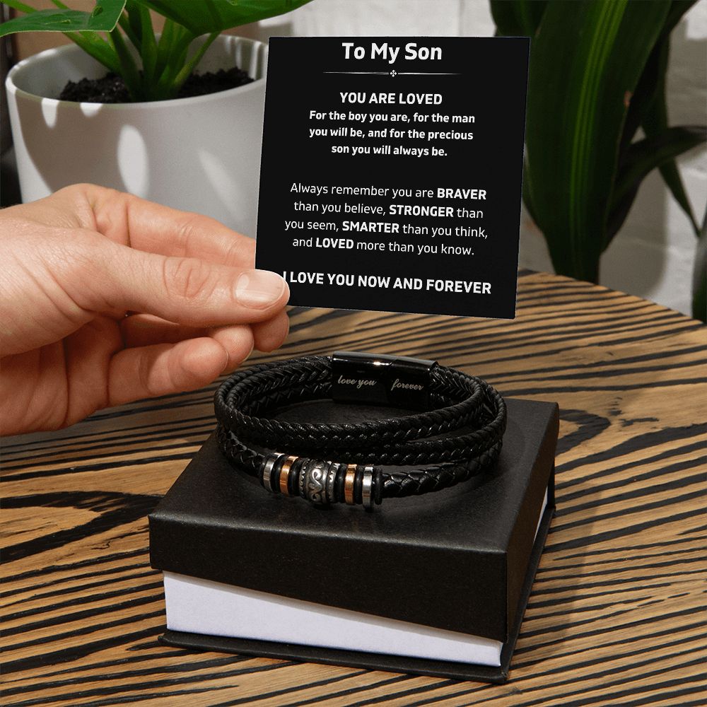 You Are Loved More Than You Know - Love You Forever Bracelet