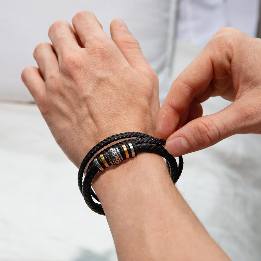 To My Son - Happy 23rd Birthday - Love You Forever Bracelet