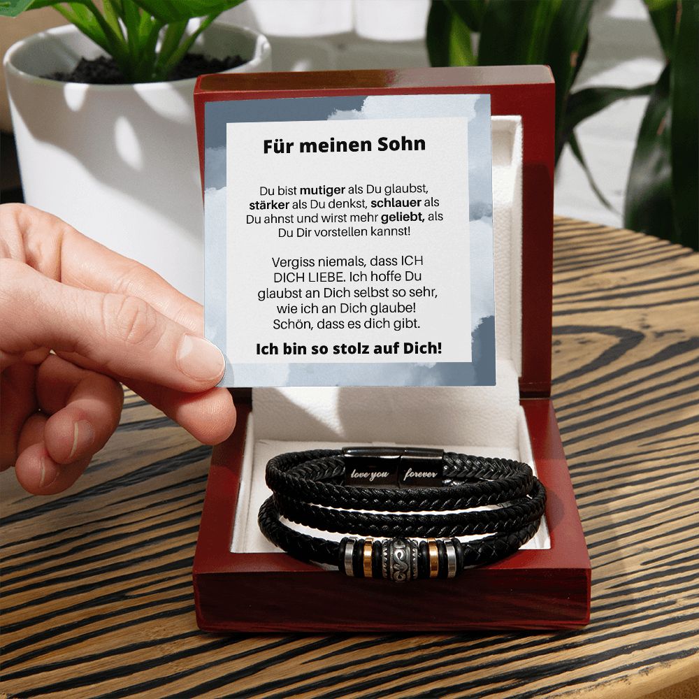 Vergiss Niemals, Dass Ich Dich Liebe - Love You Forever Bracelet