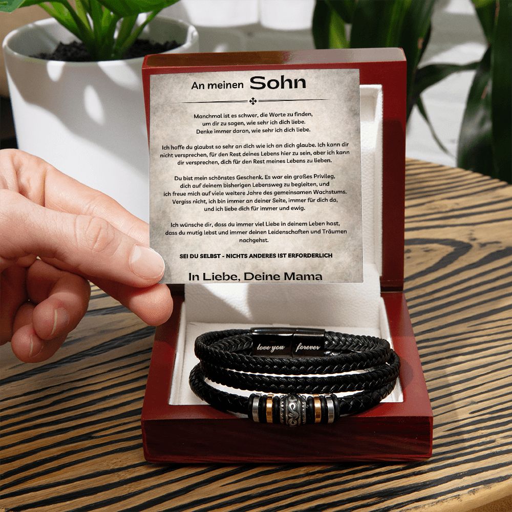 Du Bist Mein Schönstes Geschenk - Love You Forever Bracelet