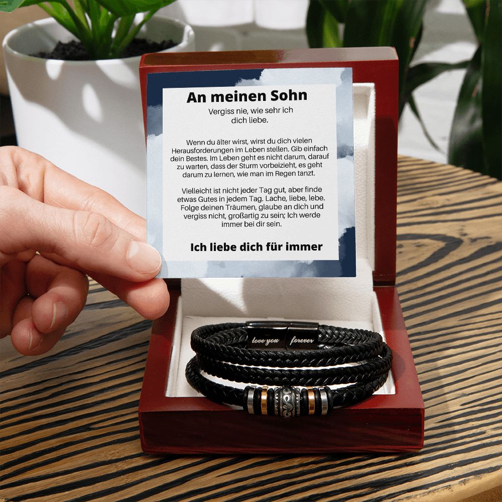 Ich Werde Immer Bei Dir Sein - Love You Forever Bracelet