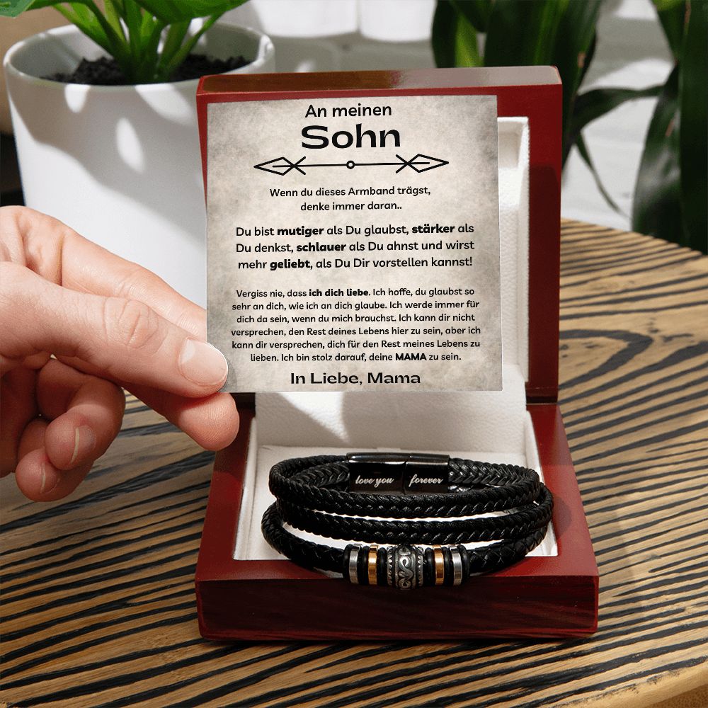 Du Bist Stärker Als Du denkst - Love You Forever Bracelet
