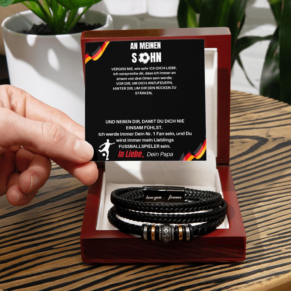 Vergiss Nie, Wie Sehr Ich Dich Liebe - Love You Forever Bracelet